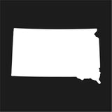 North Dakota state Outline Vinyl Decal Car Window Laptop ND Sticker