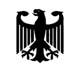 GERMAN Eagle Vinyl Decal Car Window Laptop GERMANY Coat of Arms Sticker