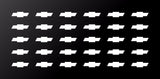 Chevrolet Bowtie Vinyl Decals Hubcap Dashboard Car Interior Exterior Stickers