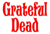 Grateful Dead band Logo Vinyl Decal Laptop Car Window Speaker Sticker