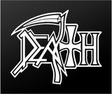 Death Metal Band Vinyl Decal Car Window Laptop Extreme Metal Sticker