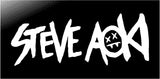 Steve Aoki Electro House DJ Vinyl Decal Laptop Speaker Car Window Sticker