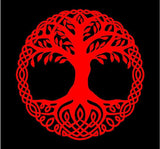 Celtic Tree of life  Vinyl Decal  Car Window Laptop Tree of life Sticker