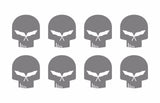 Corvette C5 Racing Stingray Jake Skull Vinyl Decals Small 1" Stickers Set of 8