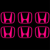 Smalll Honda logo 6 Small Vinyl Decals Car 2" 3" symbol Stickers