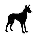 Great Dane Vinyl Decal Car Window Laptop Dog Breed Silhouette Sticker
