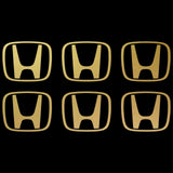 Smalll Honda logo 6 Small Vinyl Decals Car 2" 3" symbol Stickers