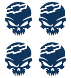 CHEVY PUNISHER Vinyl Decals Car 2" 3" 4" Set of 4 Chevy Stickers