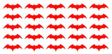 Batman Begins Symbol Vinyl Decals Phone Laptop Helmet Small 1.5" Stickers