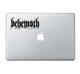 Behemoth Vinyl Decal Car Window Laptop Speaker Death Metal Band Logo Sticker