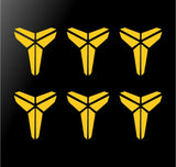 Black Mamba Vinyl Decals Phone Laptop Small Kobe Bryant LA Lakers Stickers