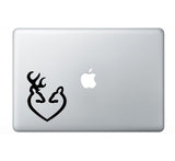 Buck and Doe Vinyl Decal Car Window Laptop Browning Deer Sticker