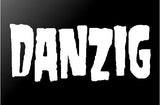 Danzig Band Logo Vinyl Decal Car Window Laptop Guitar Sticker