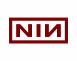 Nine Inch Nails NIN Logo Vinyl Decal Laptop Car Window Speaker Sticker