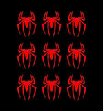 SPIDERMAN Symbol Vinyl Decals Phone Laptop Sheet of Small 1.5" Stickers