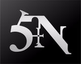 Nine Inch Nails NIN SIN Logo Car Window Laptop Guitar Vinyl Decal Sticker