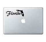 Florida State Vinyl Decal Car Window Laptop Sticker