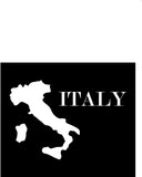 Italy Vinyl Decal Car Window Laptop Italian Land Italia Sticker