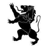Belgian Lion Vinyl Decal Car Window Laptop Belgium Leo Belgicus Sticker