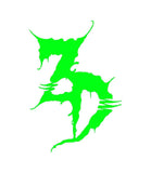 Zeds Dead Electro House DJ Vinyl Decal Laptop Speaker Car Window Sticker