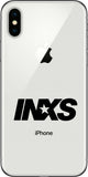 set of 6 small INXS band Logo Vinyl Decal Laptop phone Speaker Sticker