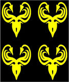 4 Small House Greyjoy Logo Game of Thrones Vinyl Decal Octopuss Car GOT Sticker