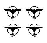 4 Tiësto Electro House DJ Vinyl Decals Car Window Laptop Tiesto Logo Stickers