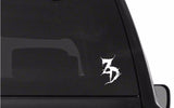 Zeds Dead Electro House DJ Vinyl Decal Laptop Speaker Car Window Sticker