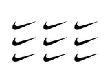 9 NIKE Swoosh Logo Vinyl Decals Small NIKE Stickers