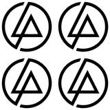 Linkin Park symbol Vinyl Decals sticker cup phone small decal Stickers Set of 4