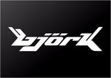 Björk Logo Vinyl Decal Car Window Laptop Speaker Bjork Sticker