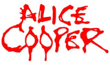 Alice Cooper band Logo Vinyl Decal Laptop Car Window Speaker Sticker