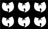 small WU-TANG Clan Sticker Decal Music Band Laptop Phone Stickers Sheet of 6