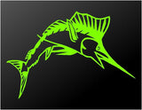 Sailfish Vinyl Decal Car Truck Window Boat Fishing Sticker Large Sizes