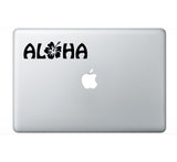 Aloha Hibiscus Hawaii Surf Vinyl Decal Car Window Laptop Sticker