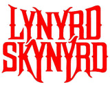 Lynyrd Skynyrd band Logo Vinyl Decal Laptop Car Window Speaker Sticker