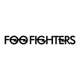 Foo Fighters Logo Concrete and Gold Car Window Laptop Vinyl Decal Sticker