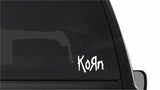 Korn Vinyl Decal KoЯn Nu Metal Band Car Window Laptop Guitar Sticker