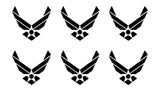 Small US Air Force Vinyl Decal Car Phone Window Laptop USAF Sticker