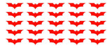 Dark Knight Batman Symbol Vinyl Decals Phone Laptop Helmet Small 1.5" Stickers