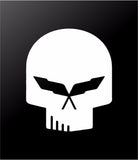 Corvette C5 Racing Stingray Jake Skull Vinyl Decal Car Interior Exterior Sticker