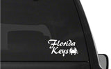 Florida Keys Vinyl Decal Car Window Laptop Key West Sticker