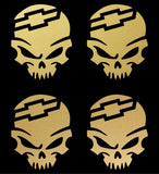 CHEVY PUNISHER Vinyl Decals Car 2" 3" 4" Set of 4 Chevy Stickers