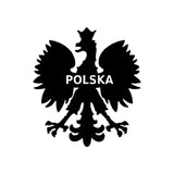 Polish Eagle Vinyl Decal Car Window Laptop Poland POLSKA Sticker