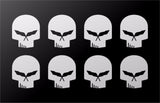 Corvette C5 Racing Stingray Jake Skull Vinyl Decals Small 1" Stickers Set of 8
