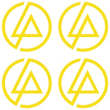 Linkin Park symbol Vinyl Decals sticker cup phone small decal Stickers Set of 4