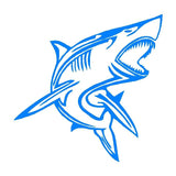 Tribal Shark Vinyl Decal Car Truck Boat Window Body Sticker