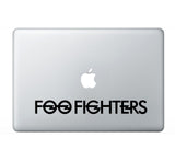 Foo Fighters Logo Concrete and Gold Car Window Laptop Vinyl Decal Sticker