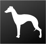 Whippet Snap Dog Vinyl Decal Car Window Laptop Dog Breed Silhouette Sticker