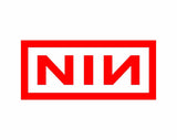 Nine Inch Nails NIN Logo Vinyl Decal Laptop Car Window Speaker Sticker
